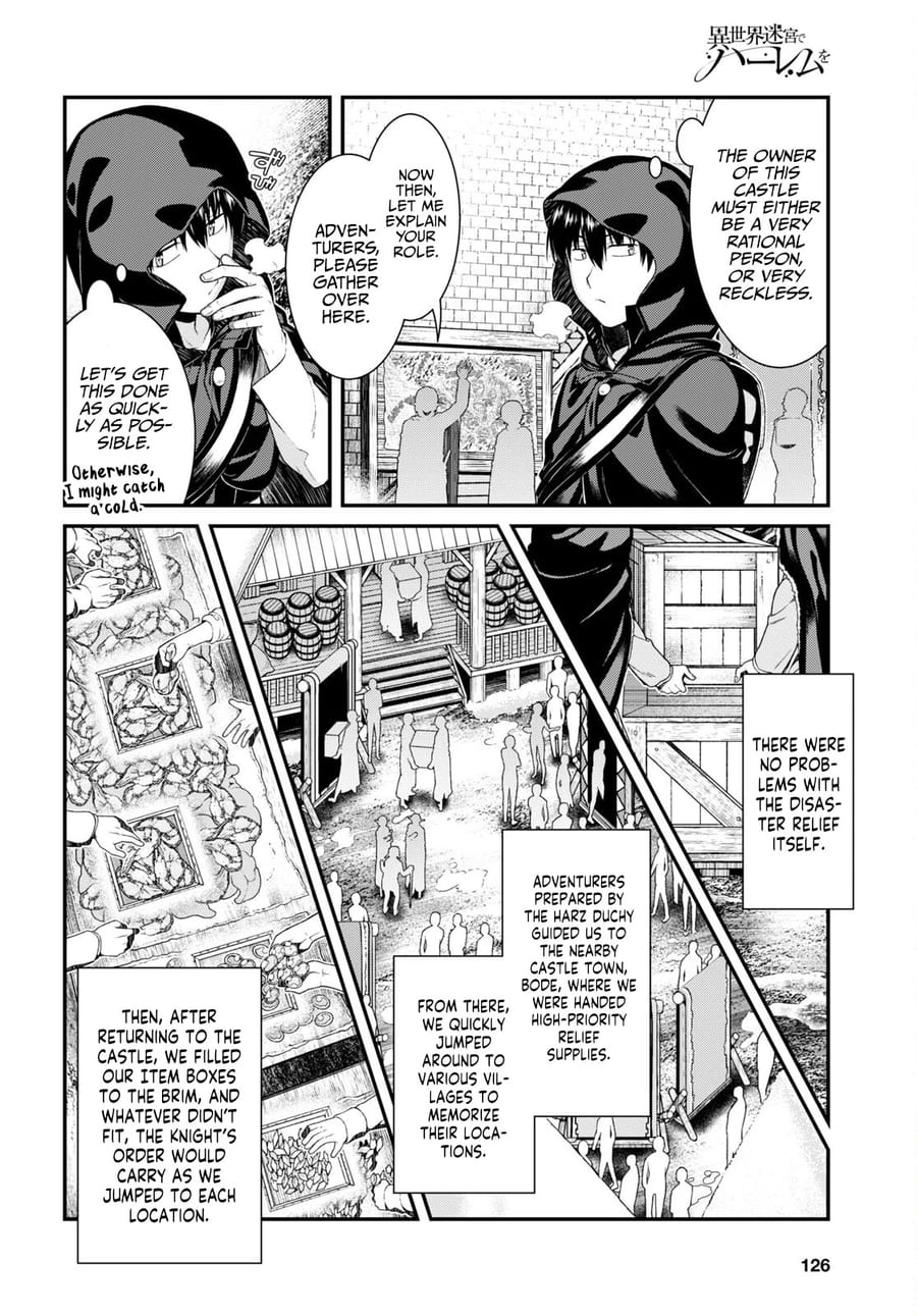 Isekai Meikyuu de Harem wo Uncensored, chapter 63, page 7 of 17