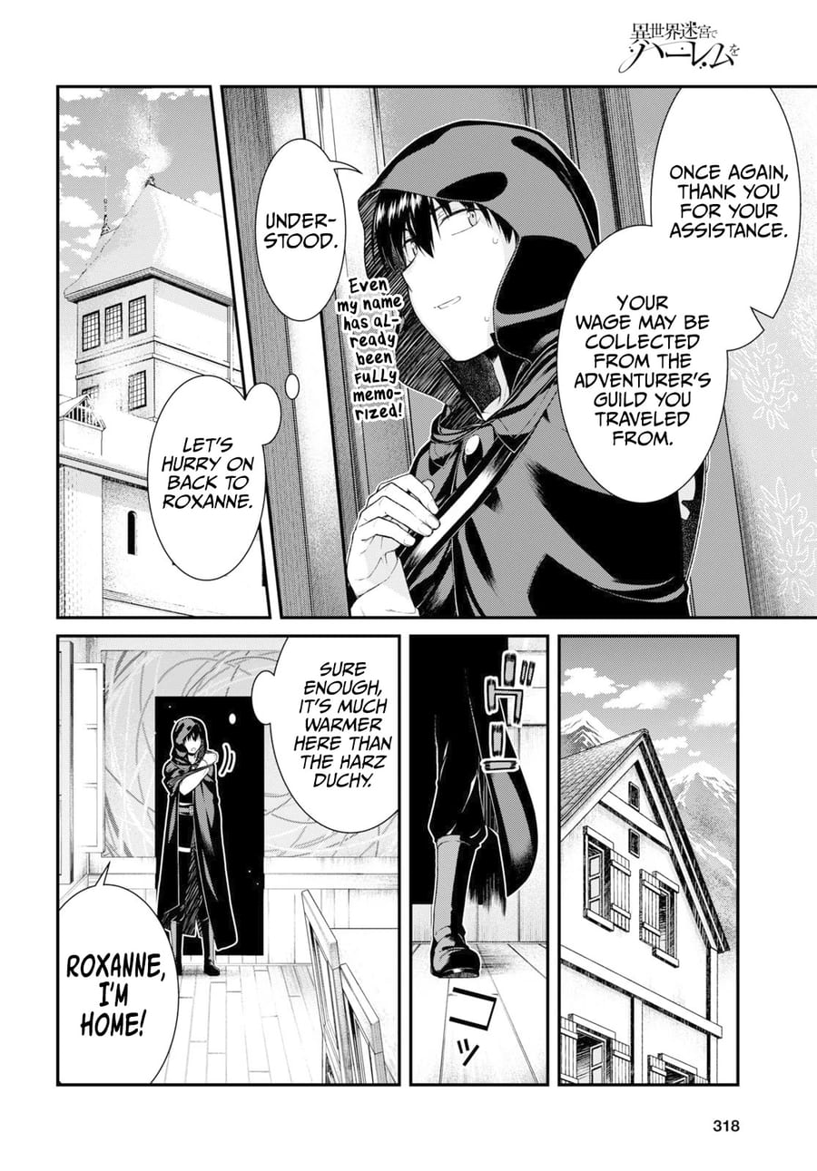 Isekai Meikyuu de Harem wo Uncensored, chapter 64, page 9 of 13