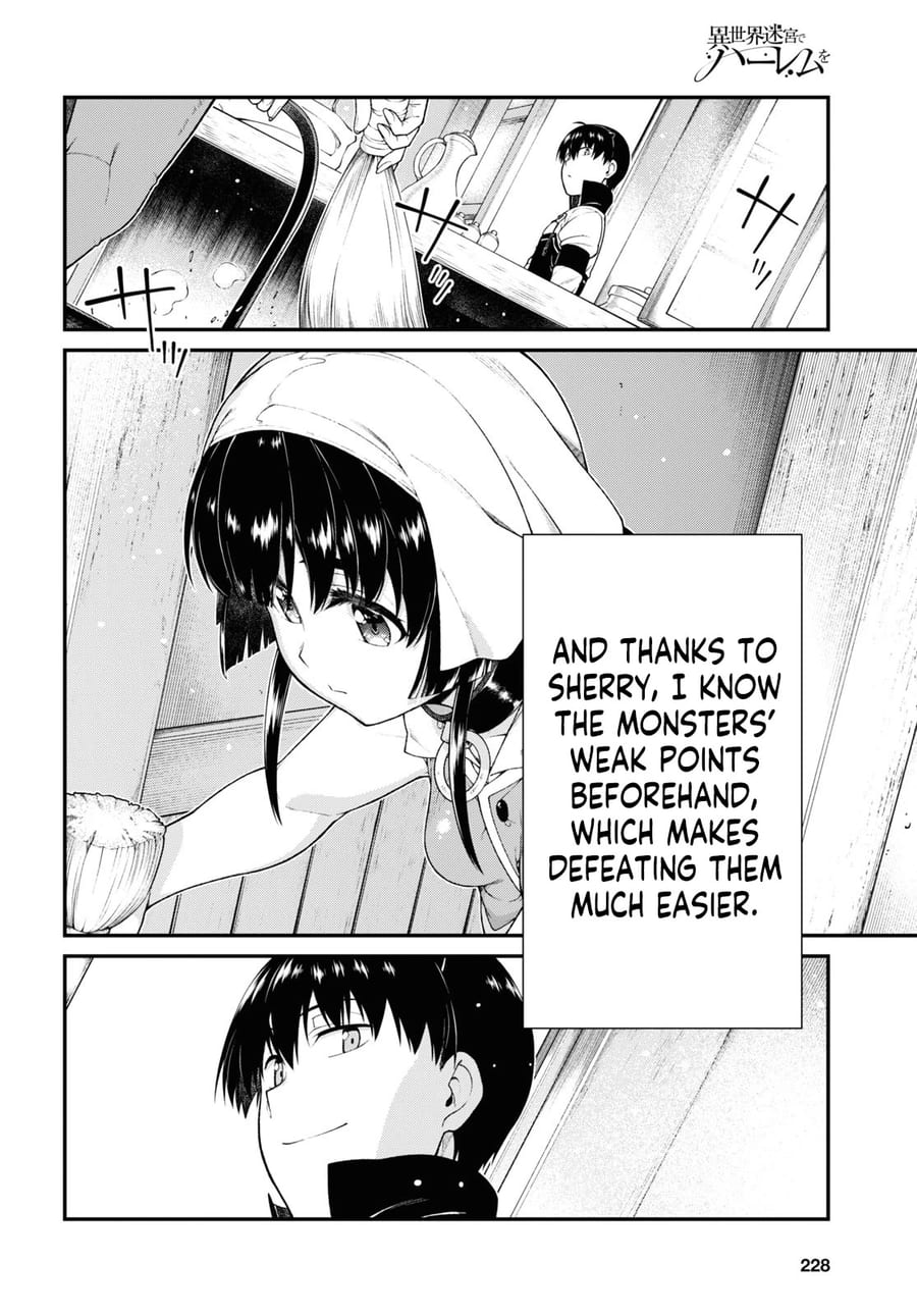 Isekai Meikyuu de Harem wo Uncensored, chapter 69, page 5 of 11