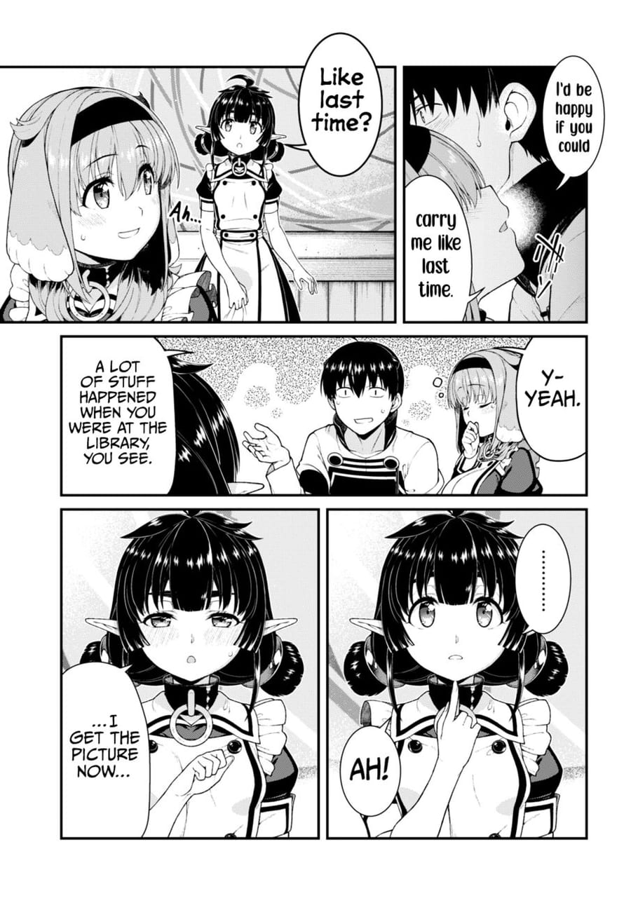 Isekai Meikyuu de Harem wo Uncensored, chapter 73, page 6 of 13