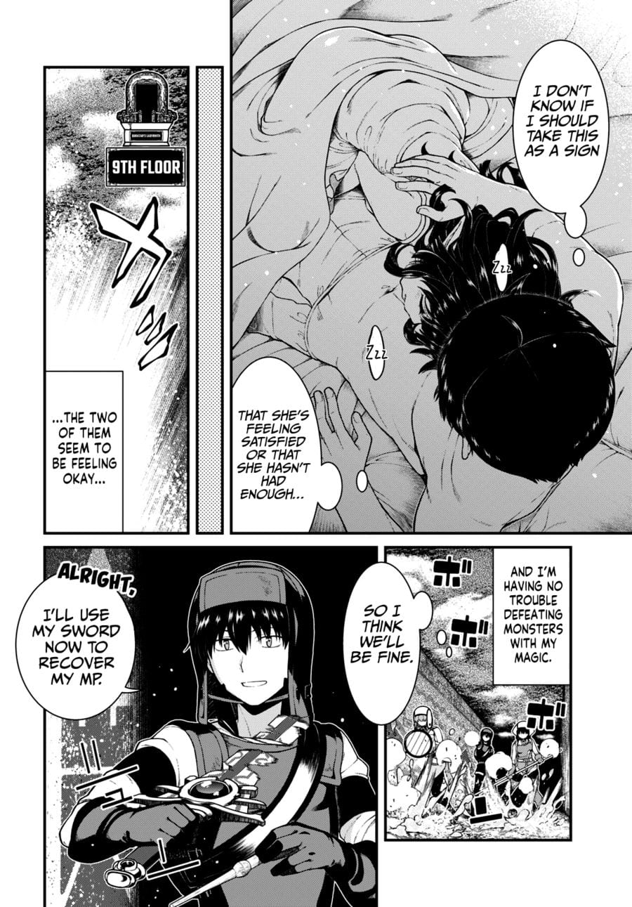 Isekai Meikyuu de Harem wo Uncensored, chapter 75, page 9 of 15