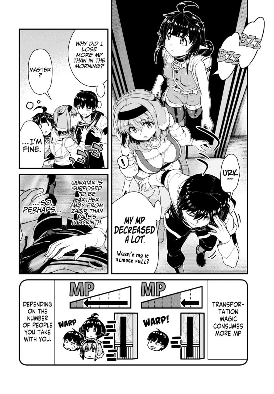 Isekai Meikyuu de Harem wo Uncensored, chapter 77, page 12 of 25