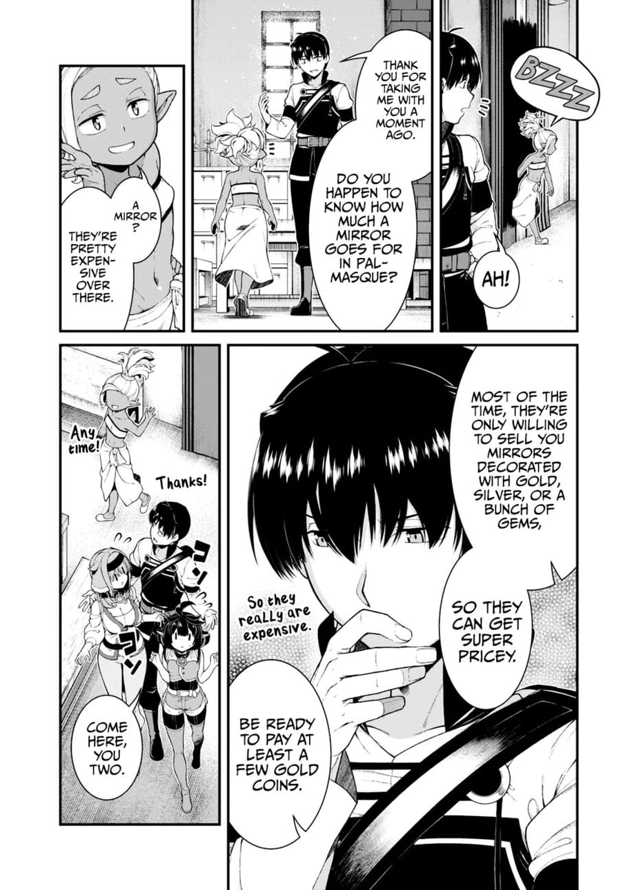 Isekai Meikyuu de Harem wo Uncensored, chapter 77, page 17 of 25