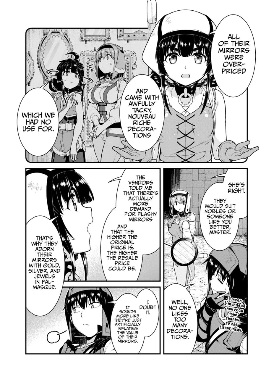 Isekai Meikyuu de Harem wo Uncensored, chapter 78, page 10 of 17