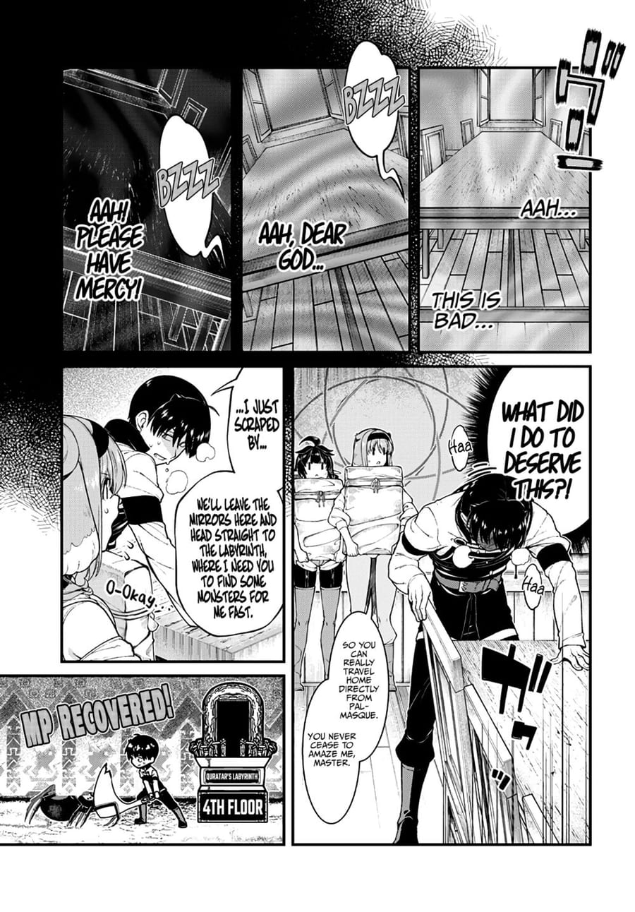 Isekai Meikyuu de Harem wo Uncensored, chapter 81, page 10 of 13