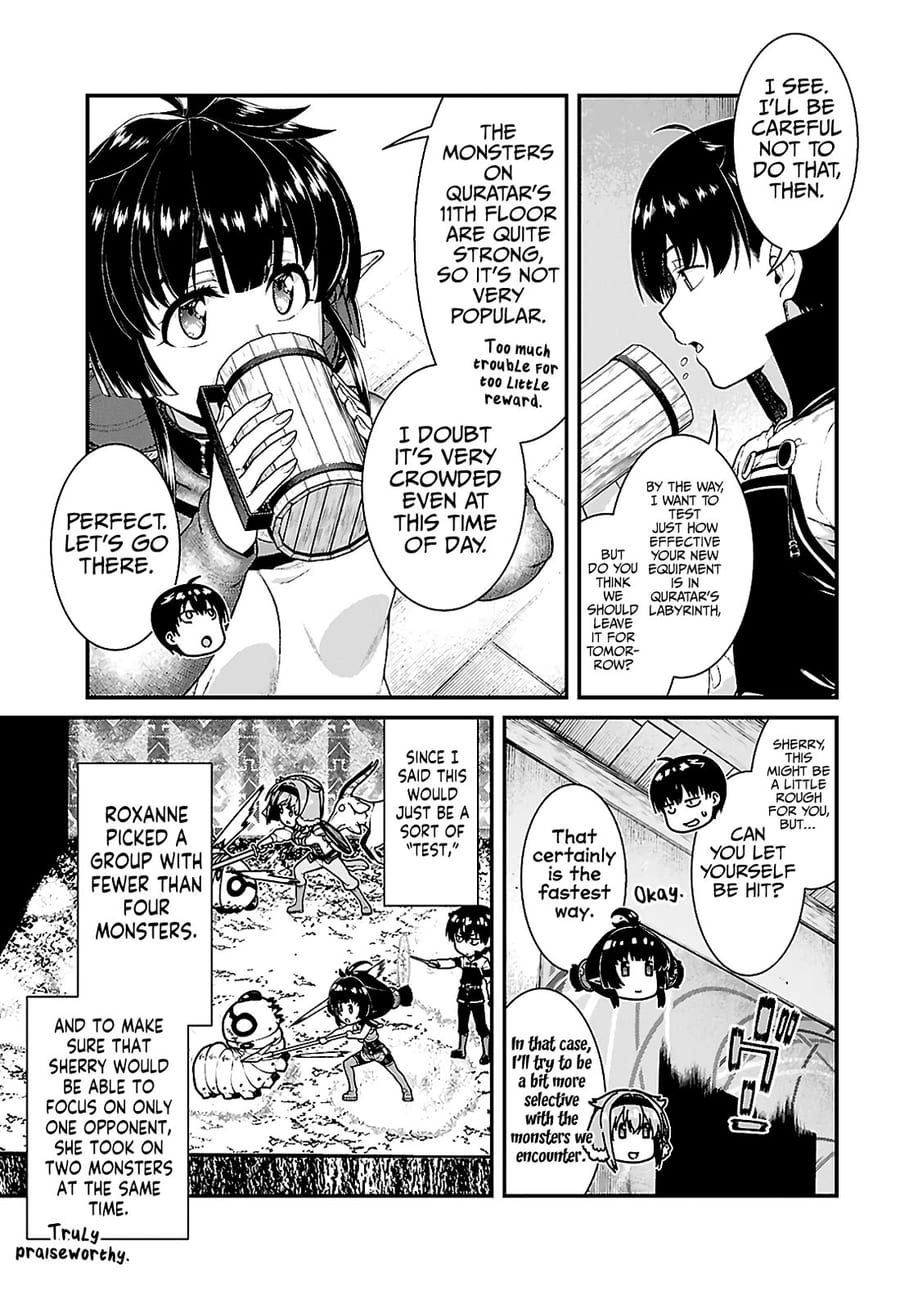 Isekai Meikyuu de Harem wo Uncensored, chapter 86, page 8 of 17
