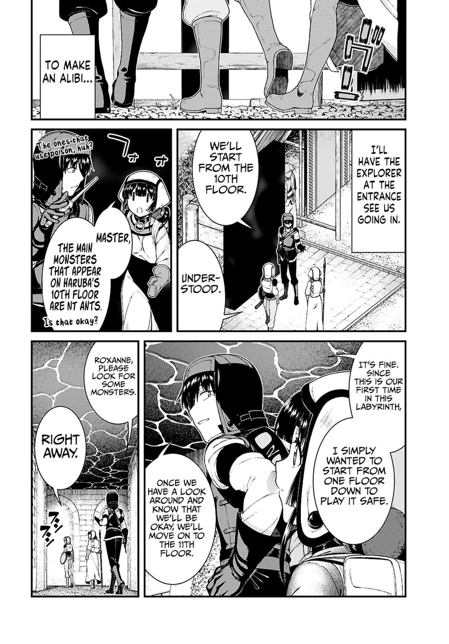 Isekai Meikyuu de Harem wo Uncensored, chapter 89, page 17 of 21