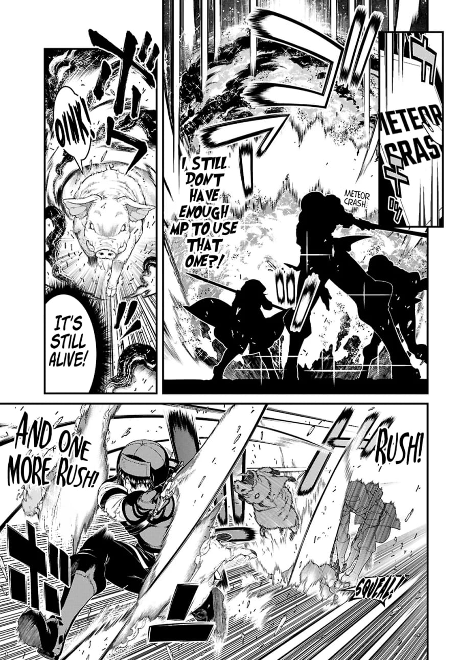 Isekai Meikyuu de Harem wo Uncensored, chapter 90, page 14 of 15