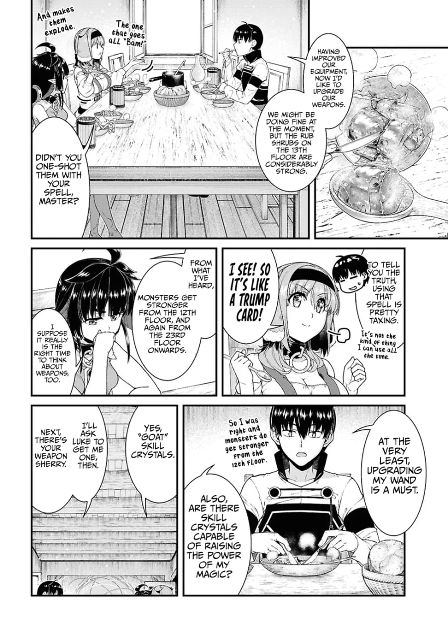 Isekai Meikyuu de Harem wo Uncensored, chapter 91, page 6 of 10
