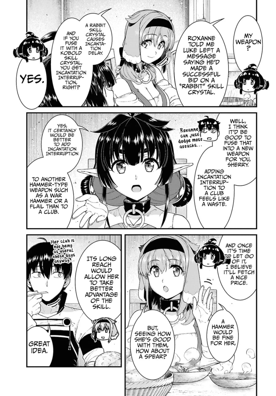 Isekai Meikyuu de Harem wo Uncensored, chapter 91, page 7 of 10