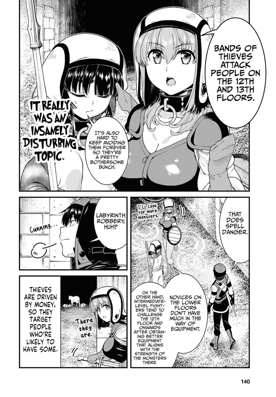 Isekai Meikyuu de Harem wo Uncensored, chapter 93, page 6 of 12