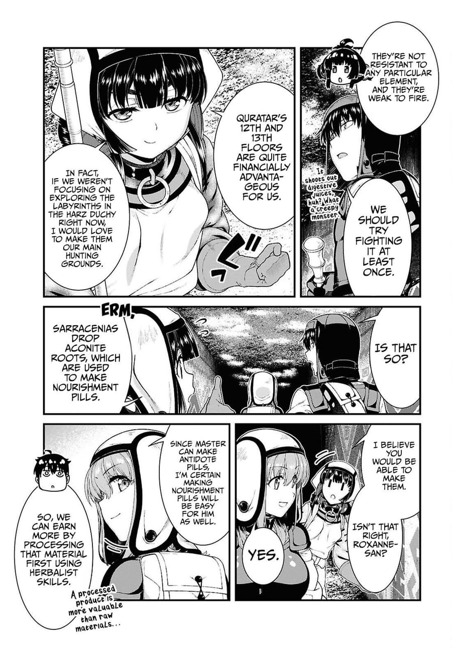 Isekai Meikyuu de Harem wo Uncensored, chapter 96, page 16 of 17