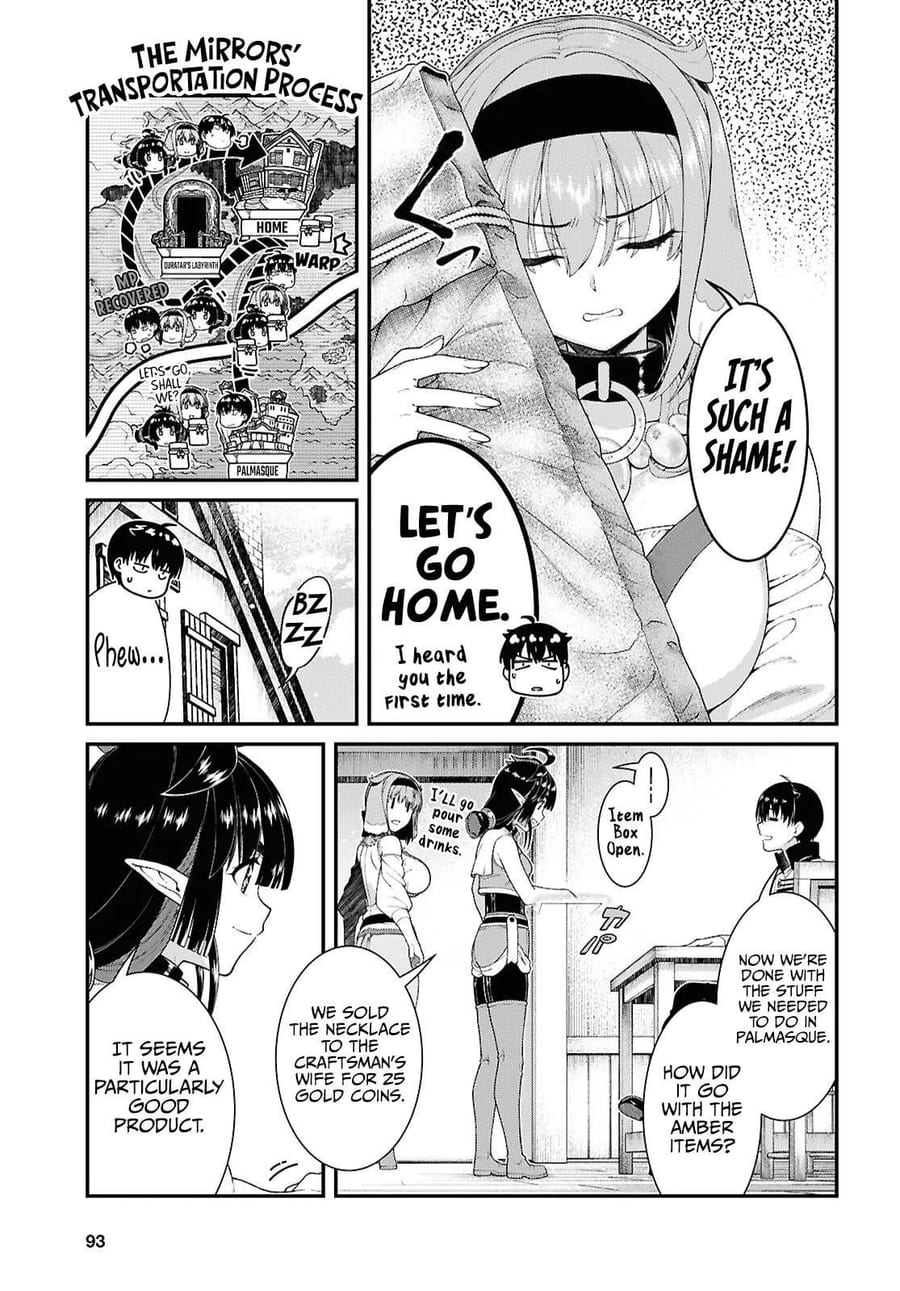 Isekai Meikyuu de Harem wo Uncensored, chapter 98, page 8 of 19