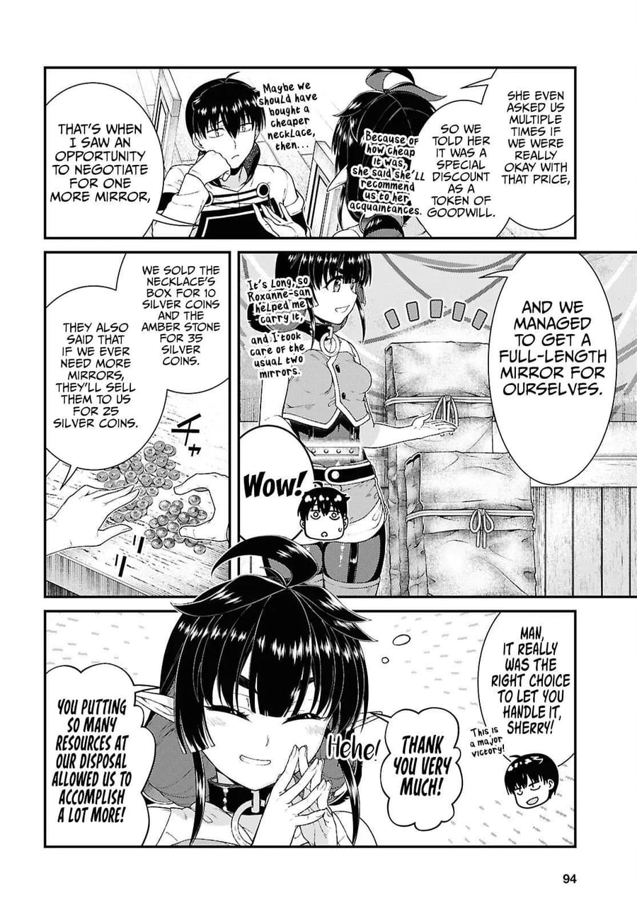 Isekai Meikyuu de Harem wo Uncensored, chapter 98, page 9 of 19
