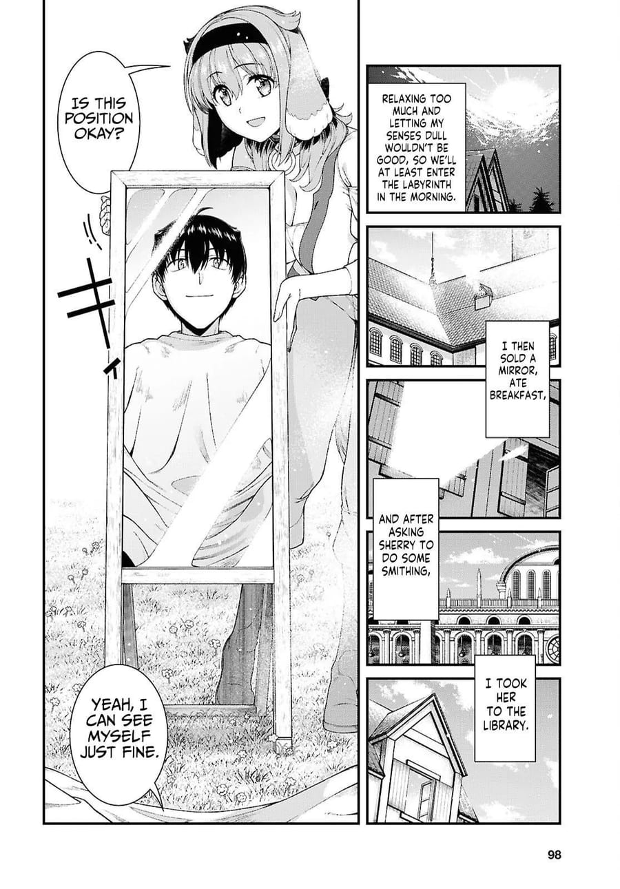 Isekai Meikyuu de Harem wo Uncensored, chapter 98, page 13 of 19