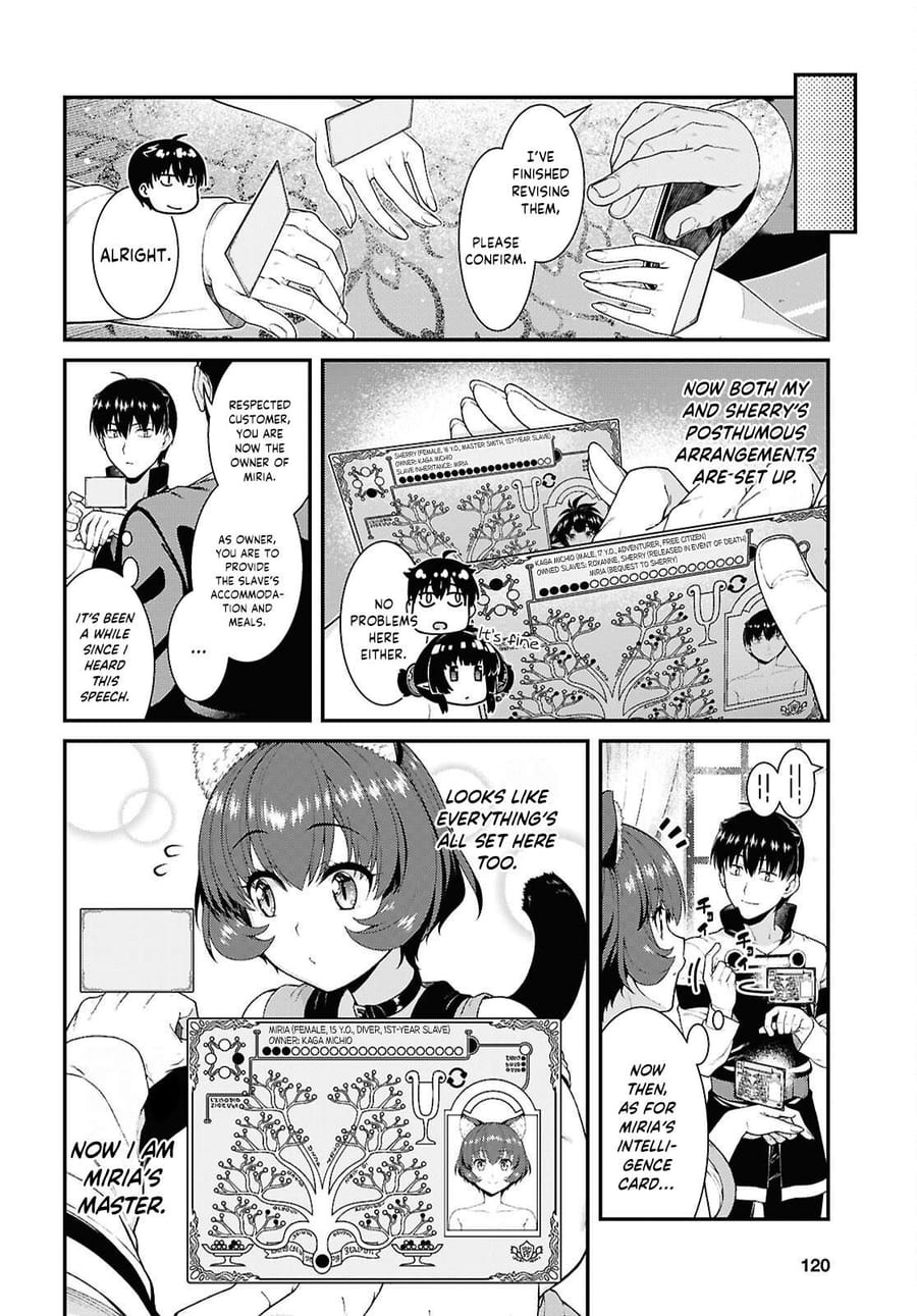 Isekai Meikyuu de Harem wo Uncensored, chapter 103, page 8 of 10