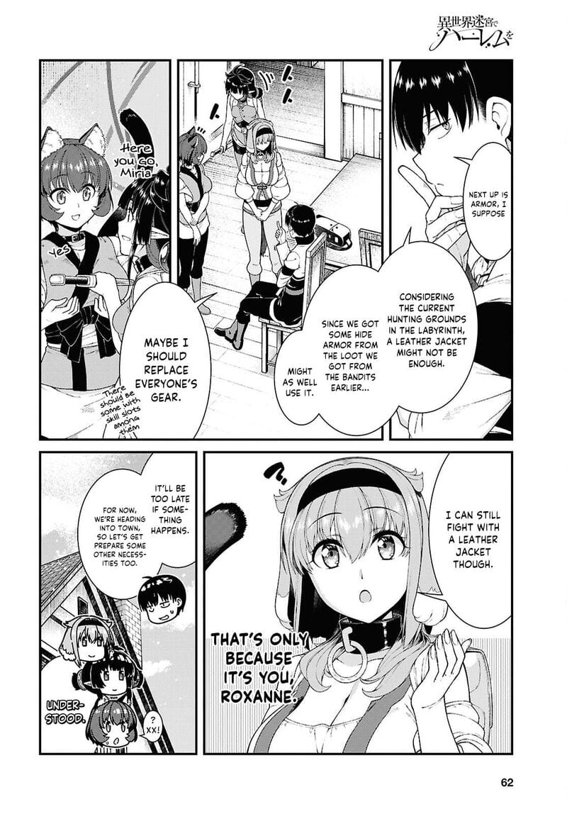 Isekai Meikyuu de Harem wo Uncensored, chapter 104, page 10 of 12