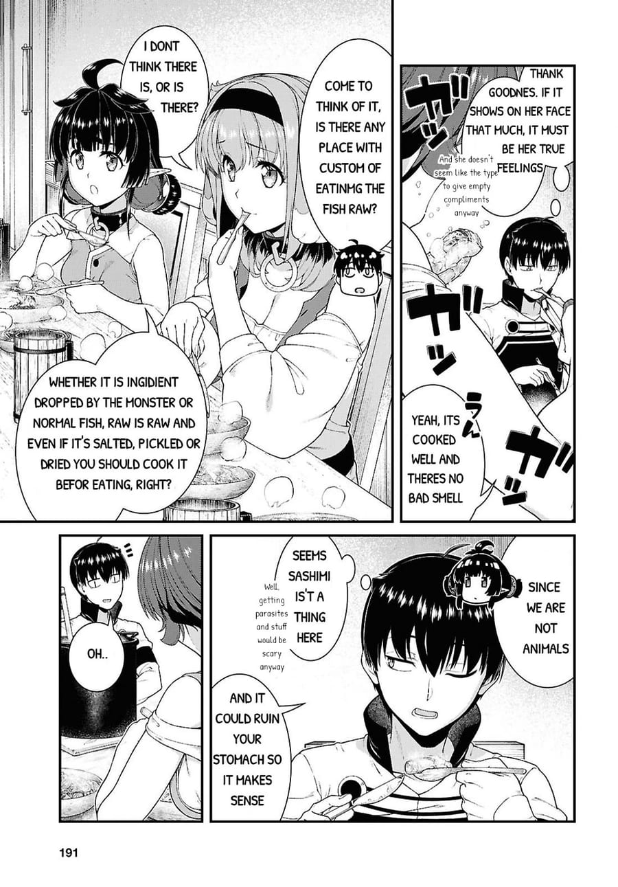 Isekai Meikyuu de Harem wo Uncensored, chapter 106, page 8 of 14