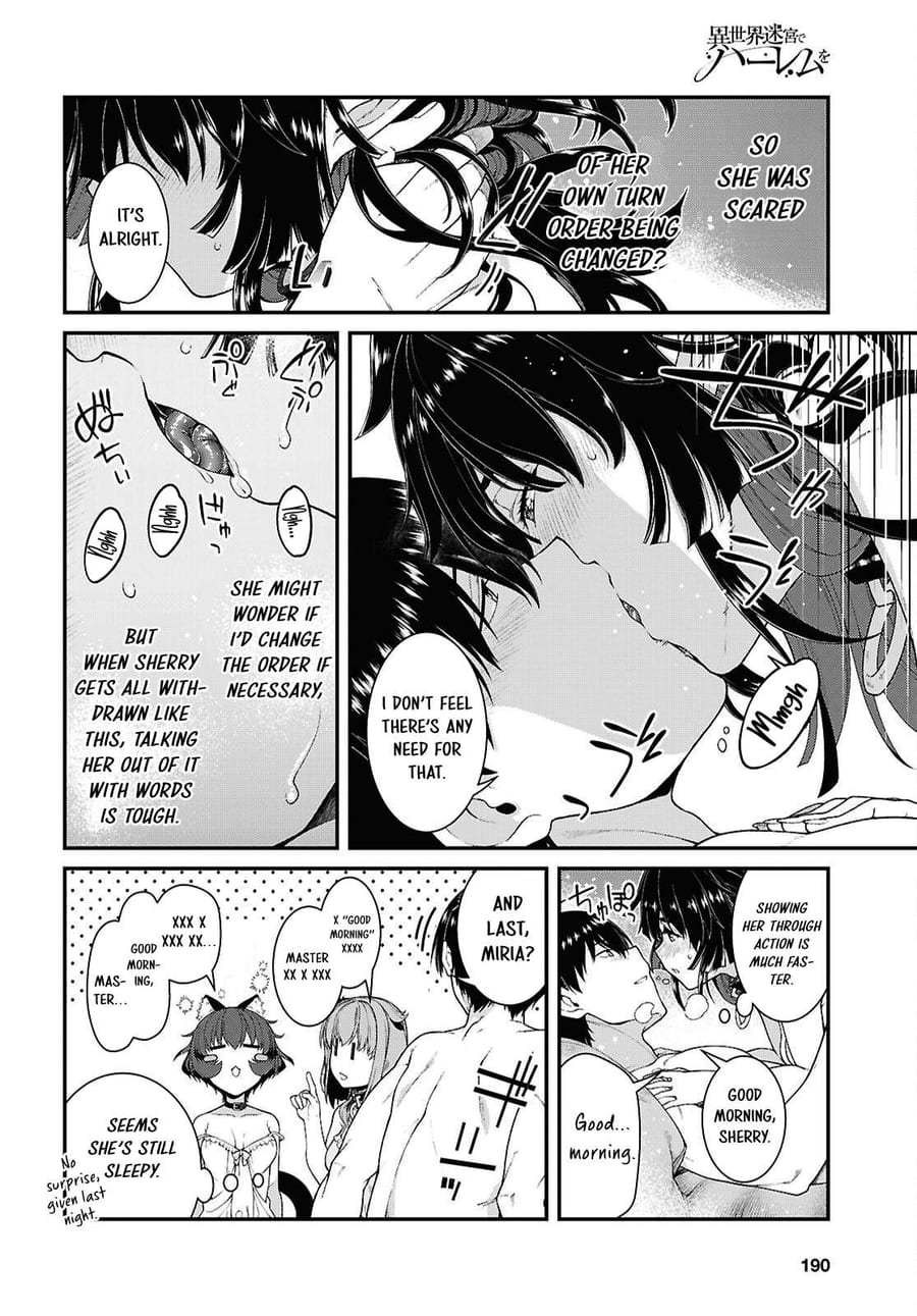 Isekai Meikyuu de Harem wo Uncensored, chapter 110, page 10 of 12
