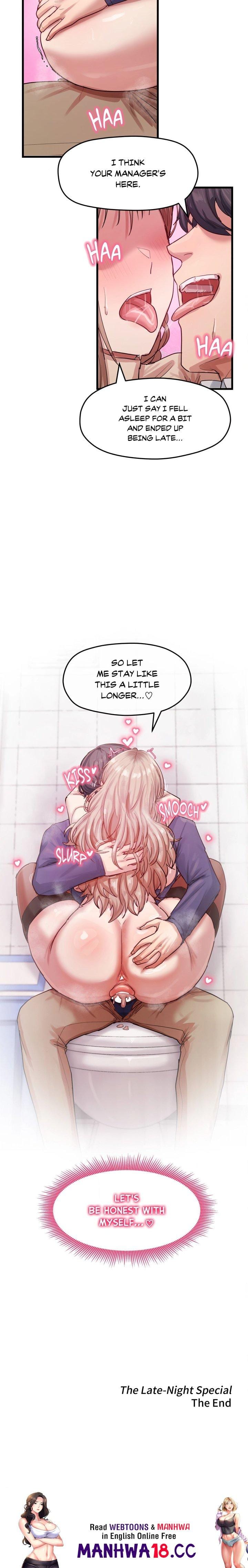Late-night Show Climax Uncensored, chapter 17, page 28 of 28