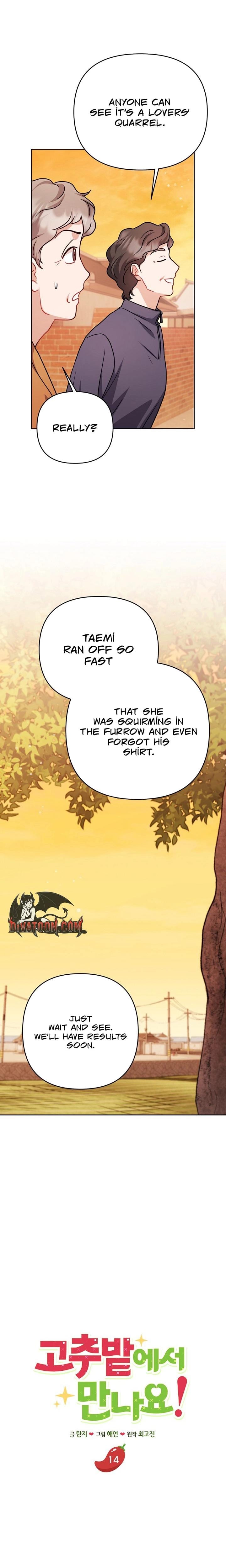 Let's Meet in the Chili Pepper Field! Uncensored, chapter 14, page 13 of 23