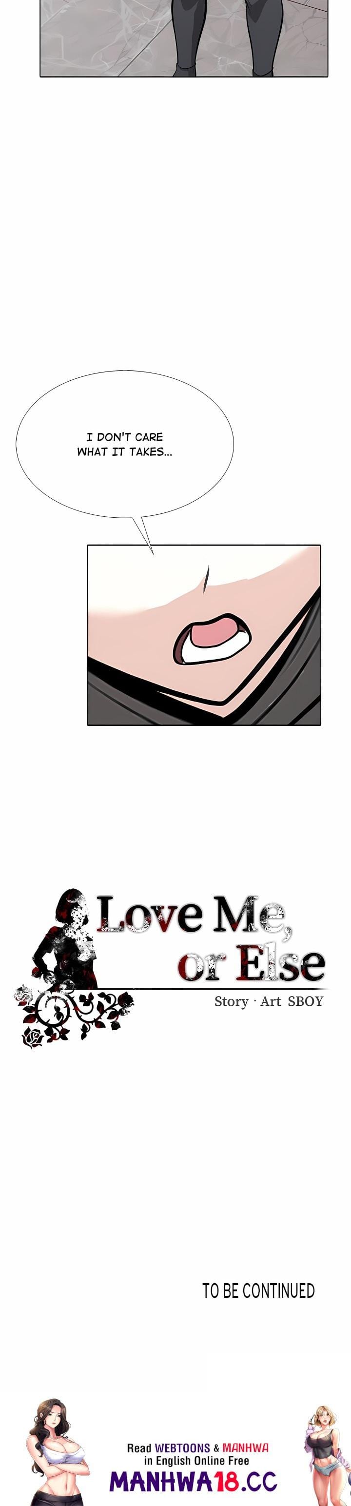 Love Me, or Else Uncensored, chapter 25, page 22 of 22
