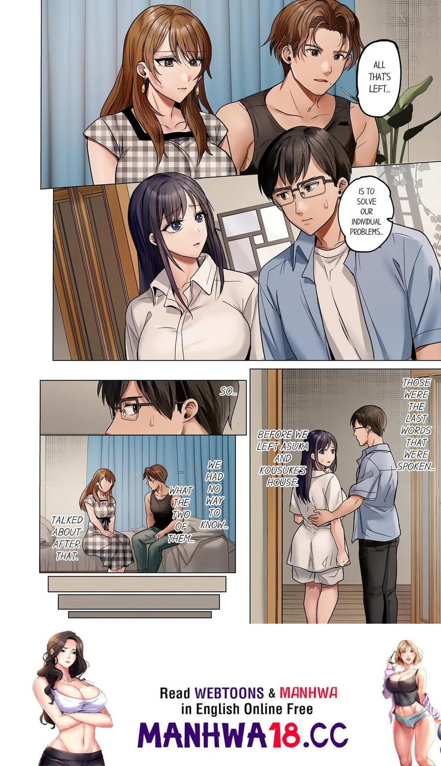 Married Couple Swap: He’s Better Than My Husband (Uncensored), chapter 130, page 8 of 8