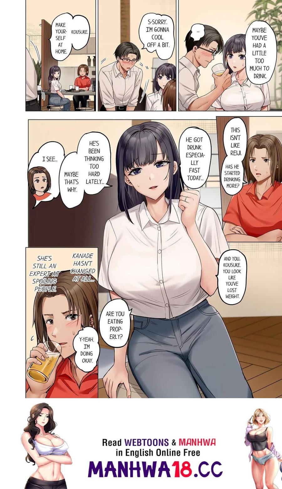 Married Couple Swap: He’s Better Than My Husband (Uncensored), chapter 139, page 8 of 8