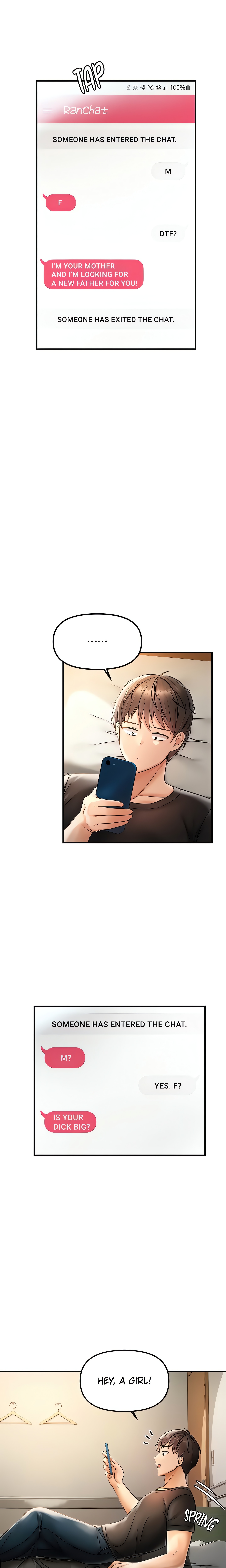 Matched with My Bully on Random Chat (Official) Uncensored, chapter 1, page 12 of 40