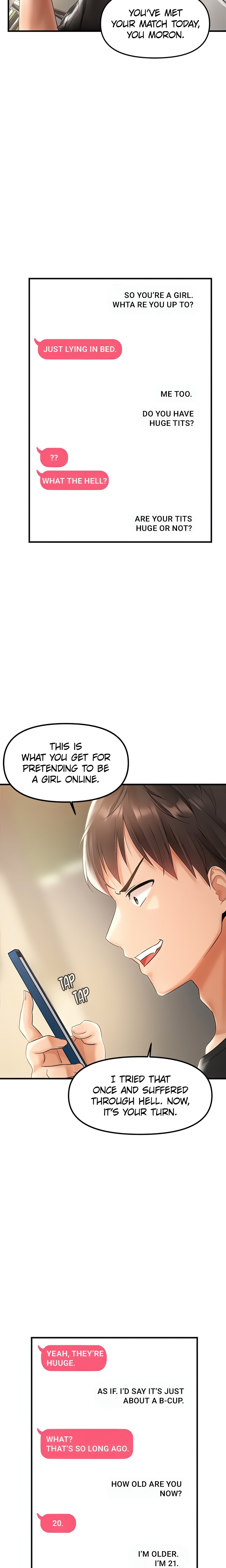 Matched with My Bully on Random Chat (Official) Uncensored, chapter 1, page 15 of 40