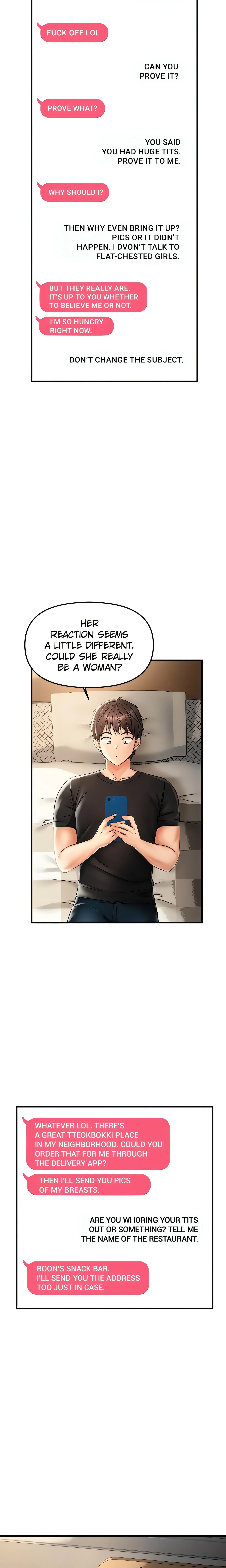 Matched with My Bully on Random Chat (Official) Uncensored, chapter 1, page 16 of 40