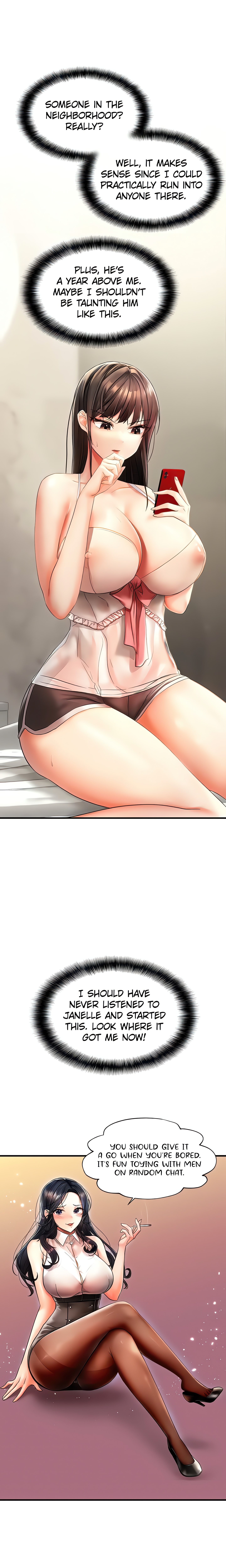 Matched with My Bully on Random Chat (Official) Uncensored, chapter 1, page 34 of 40
