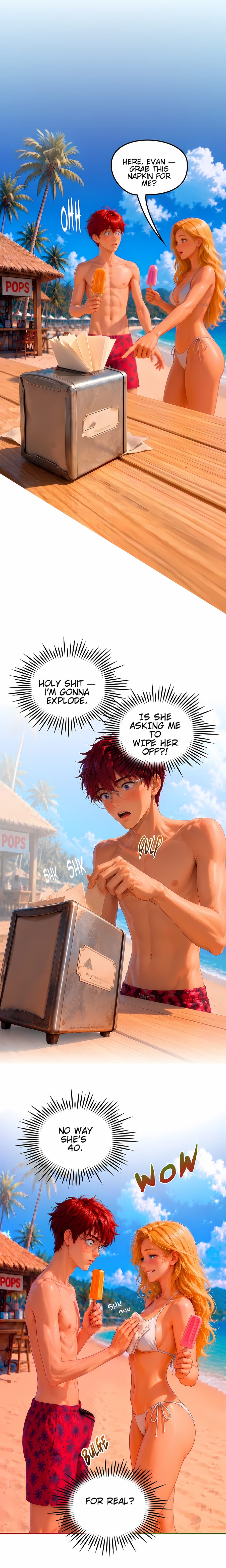 Mom’s Wild Friend Uncensored, chapter 2, page 9 of 12