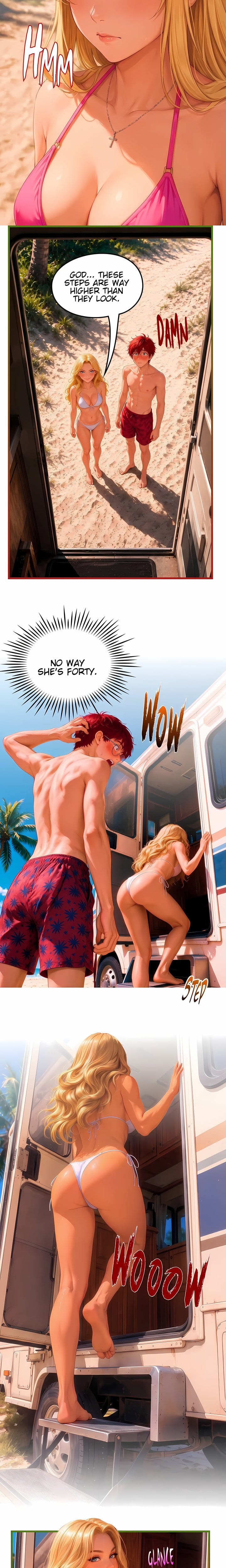 Mom’s Wild Friend Uncensored, chapter 3, page 7 of 12