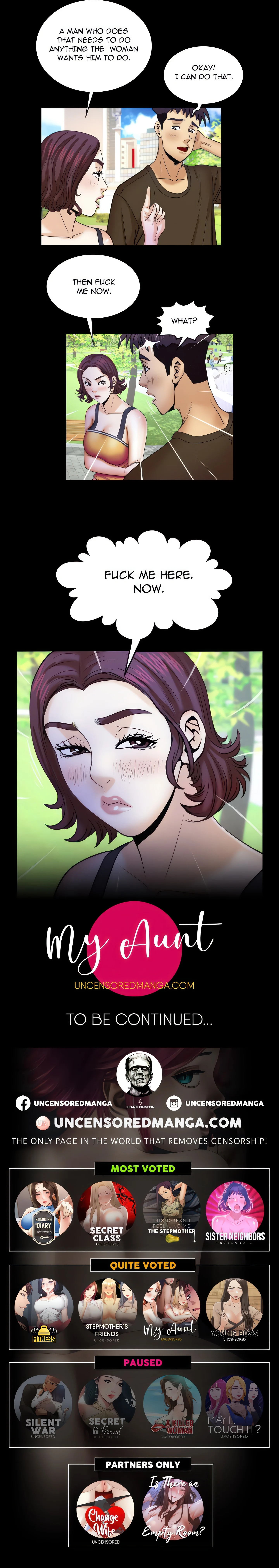 My Aunt / Secret Life (Uncensored Fan Edition), chapter 29, page 12 of 12