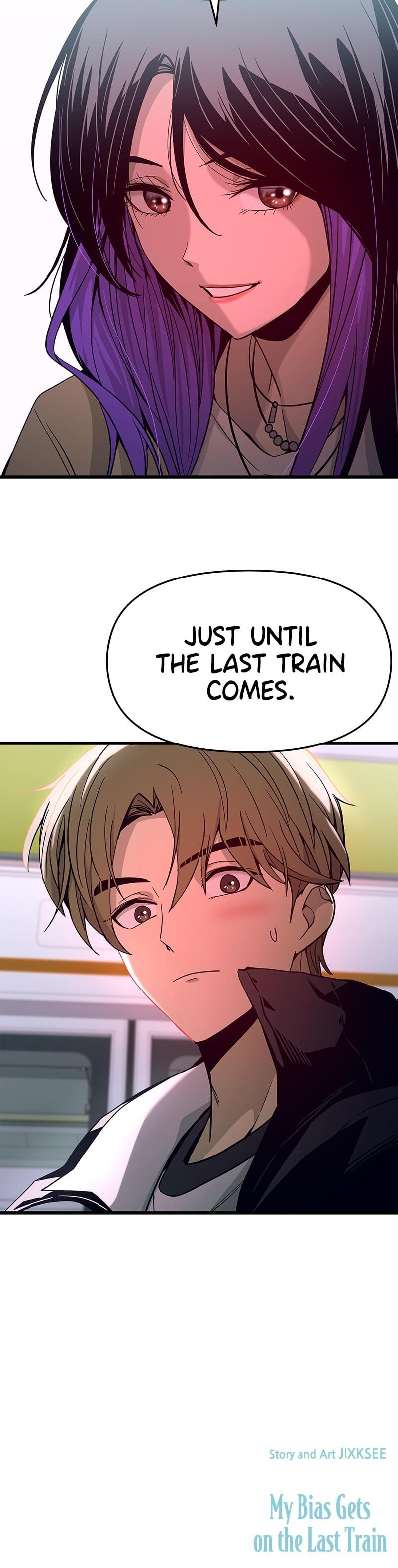 My Bias Gets on the Last Train Uncensored, chapter 1, page 40 of 40