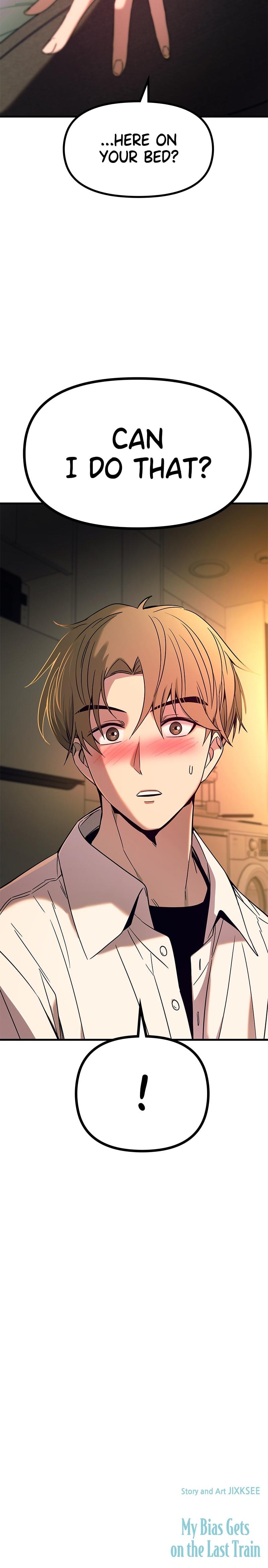 My Bias Gets on the Last Train Uncensored, chapter 5, page 36 of 36
