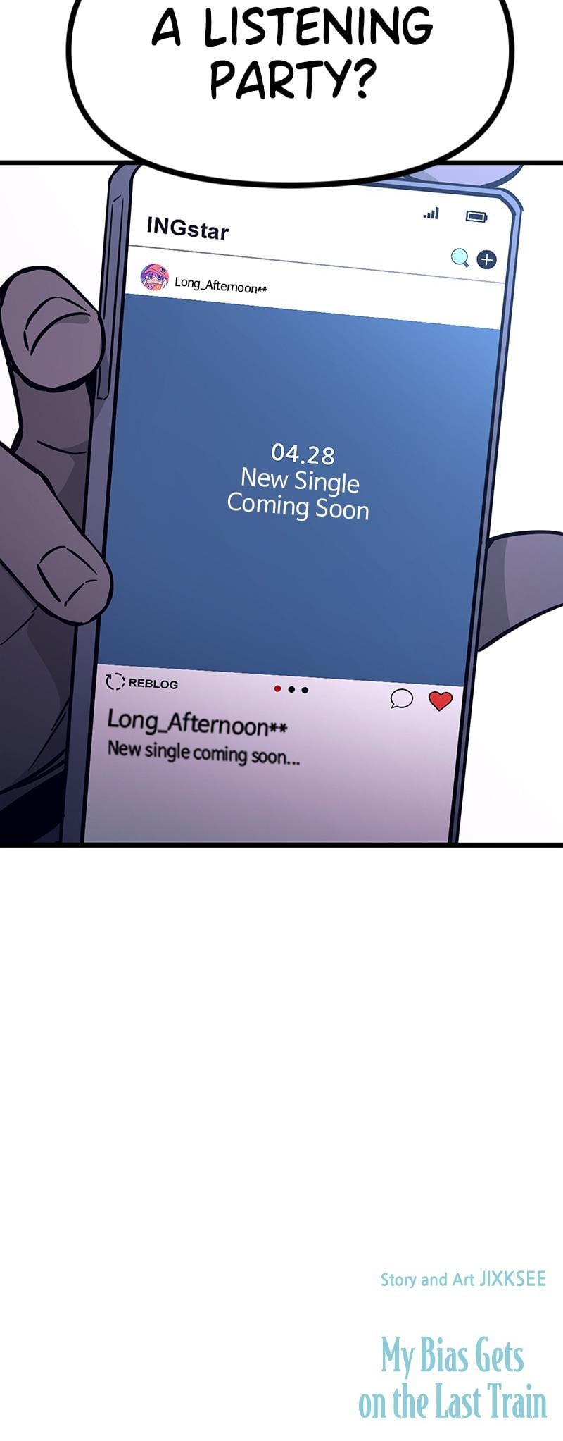My Bias Gets on the Last Train Uncensored, chapter 9, page 40 of 40