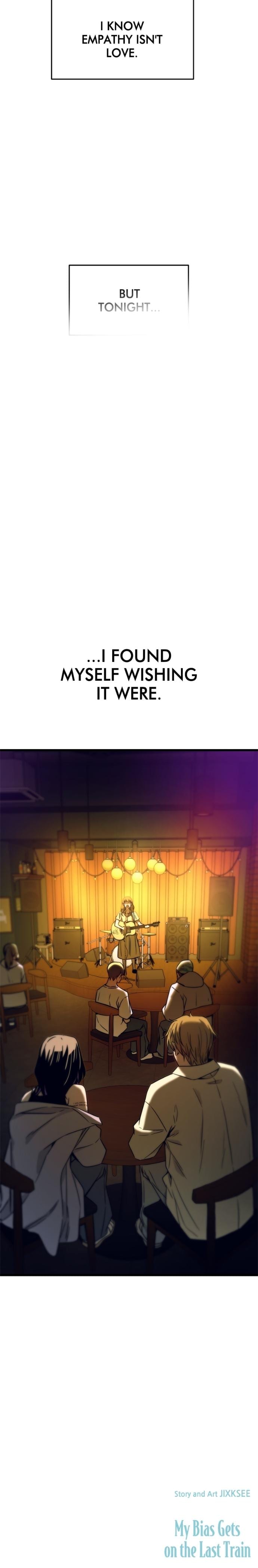 My Bias Gets on the Last Train Uncensored, chapter 30, page 40 of 40