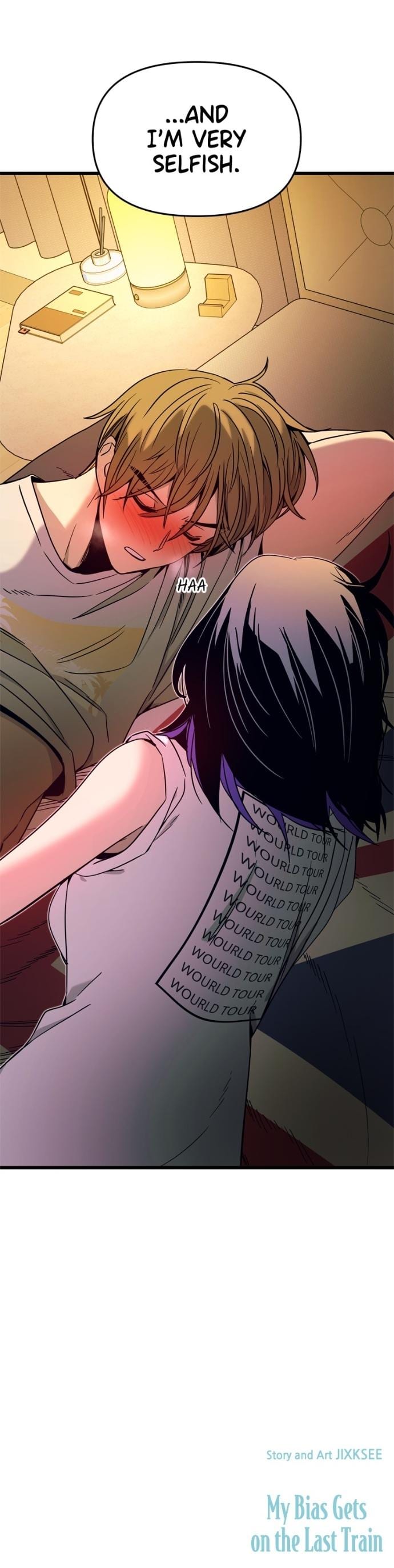 My Bias Gets on the Last Train Uncensored, chapter 35, page 33 of 33
