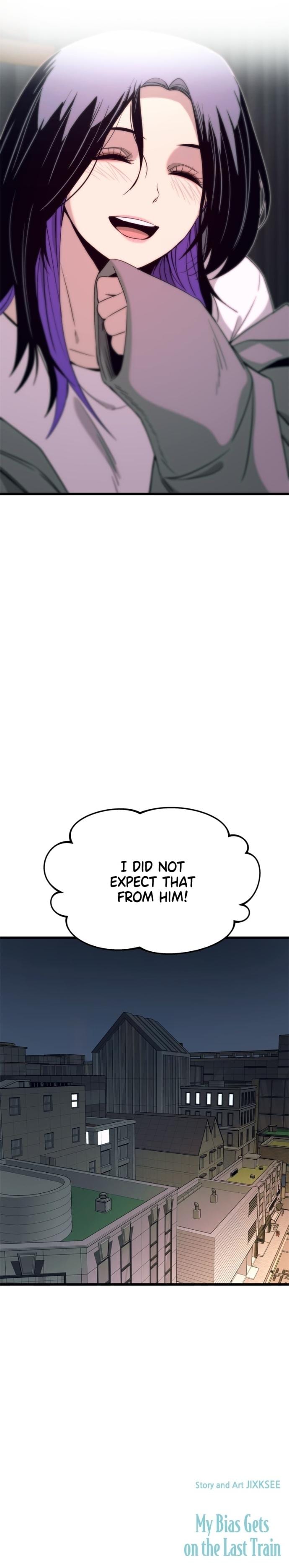 My Bias Gets on the Last Train Uncensored, chapter 57, page 42 of 42