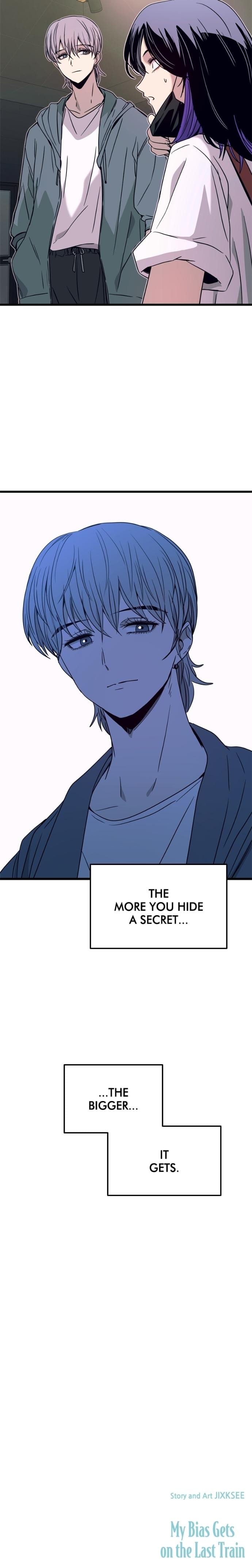 My Bias Gets on the Last Train Uncensored, chapter 60, page 40 of 40