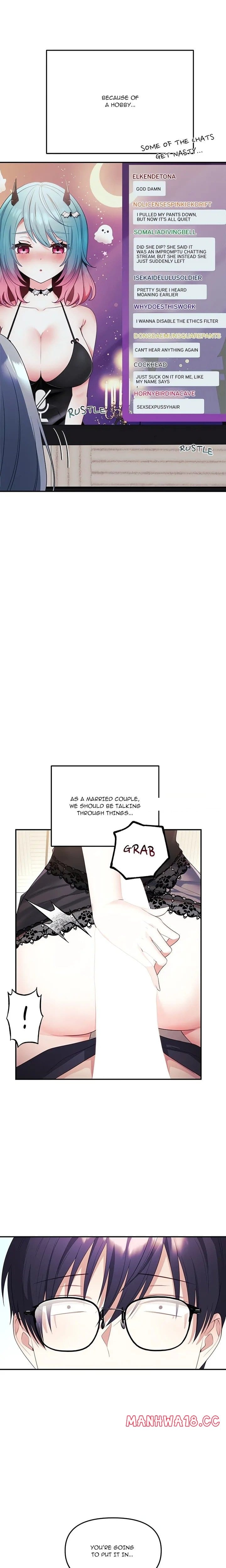 My Wife is a VTuber Uncensored, chapter 4, page 16 of 28