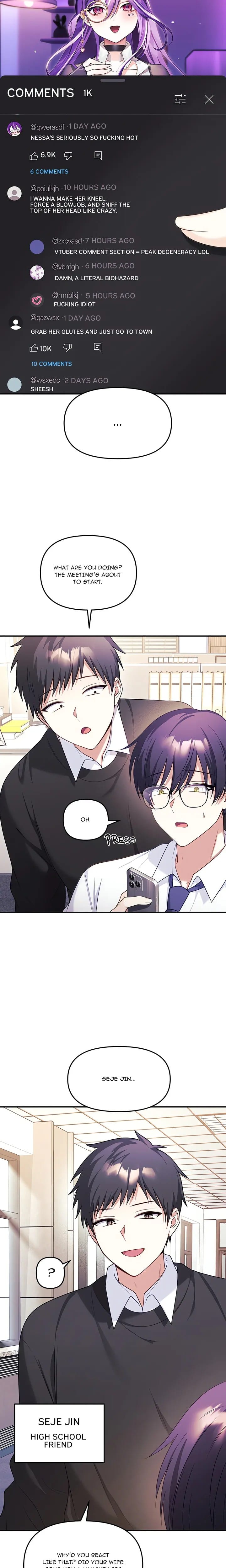 My Wife is a VTuber Uncensored, chapter 8, page 25 of 28