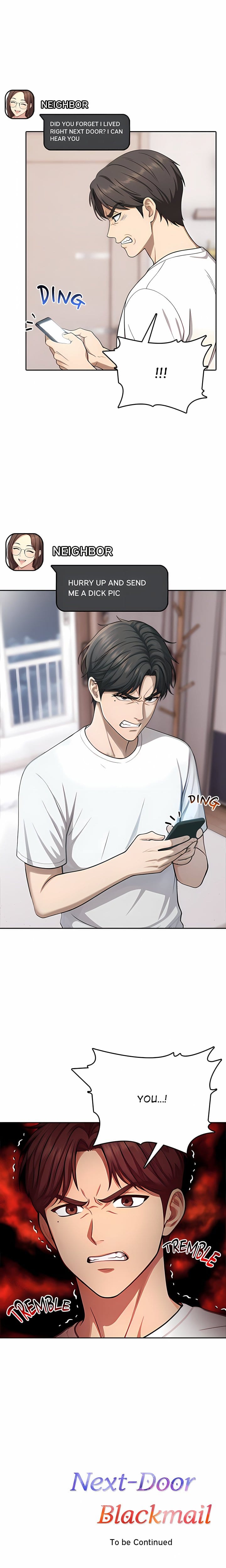 Next-Door Blackmail Uncensored, chapter 3, page 16 of 17