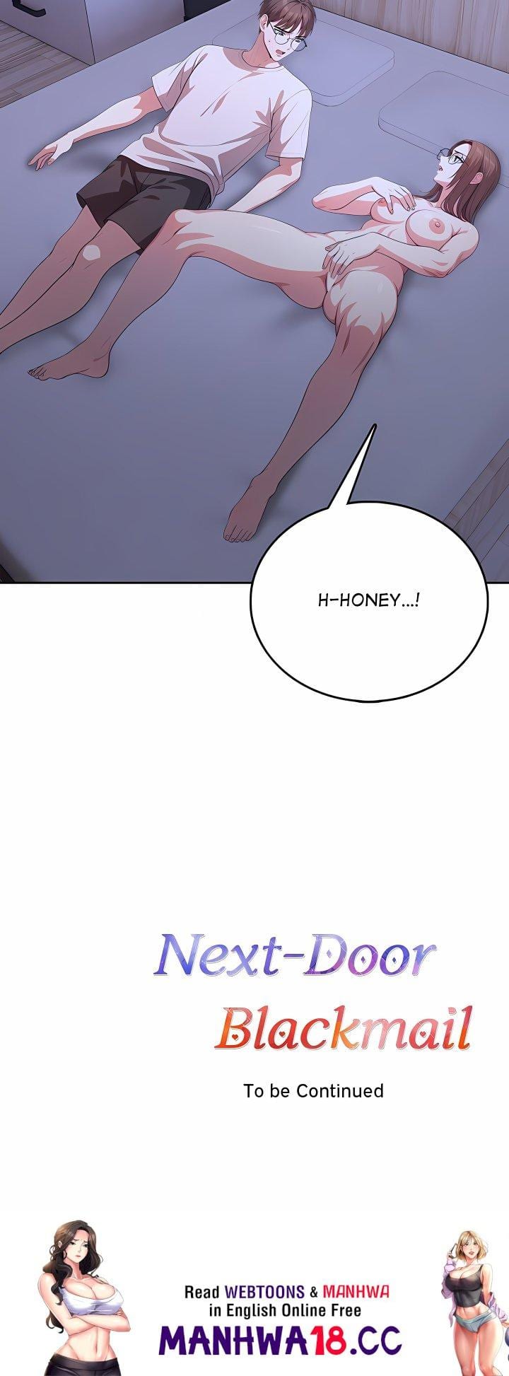 Next-Door Blackmail Uncensored, chapter 4, page 17 of 17