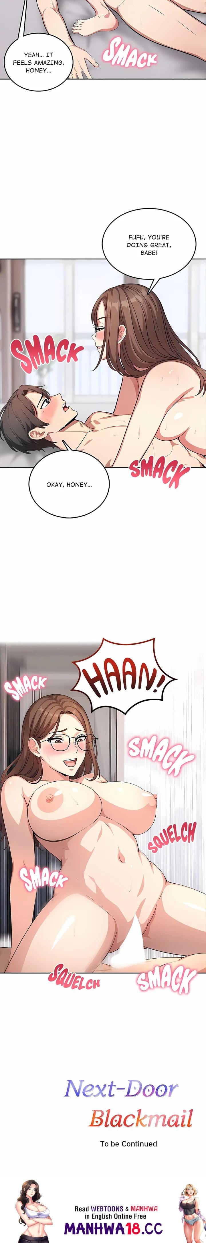 Next-Door Blackmail Uncensored, chapter 6, page 16 of 16
