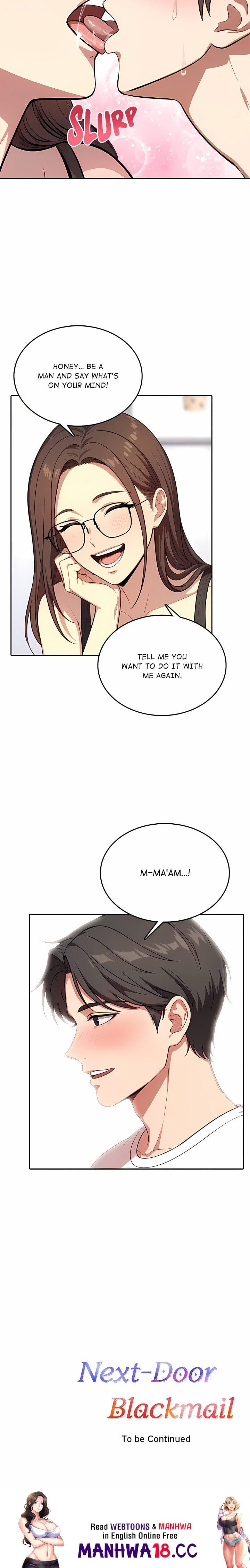Next-Door Blackmail Uncensored, chapter 7, page 15 of 15