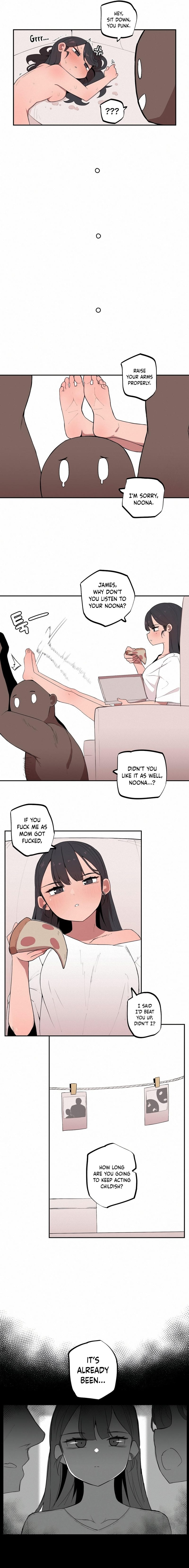 Noona and her BIG little Bro Uncensored, chapter 2, page 7 of 9