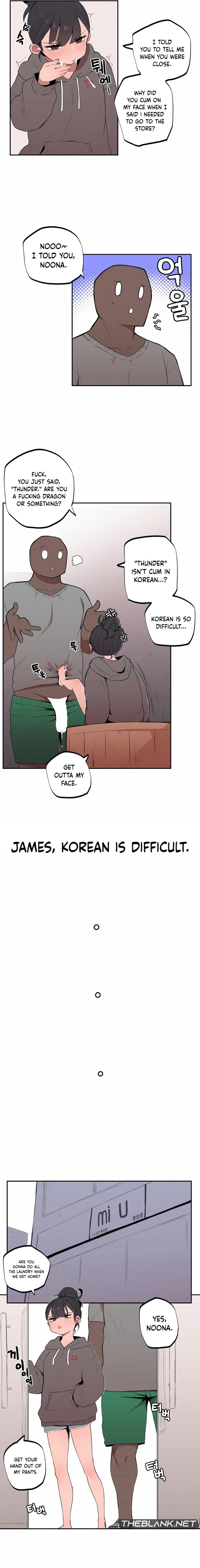 Noona and her BIG little Bro Uncensored, chapter 3, page 5 of 9